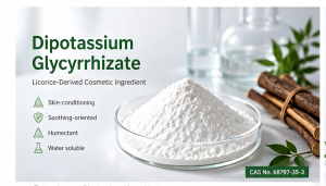 Dipotassium Glycyrrhizate white powder cosmetic ingredient